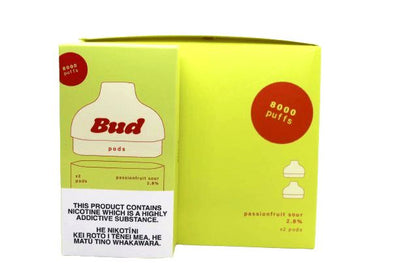 Bud  2.8% Closed Pod Vape Kit with Reusable Battery – 4000 Puffs