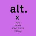 Alt X Pods & Device 3000 Puffs 28.5mg