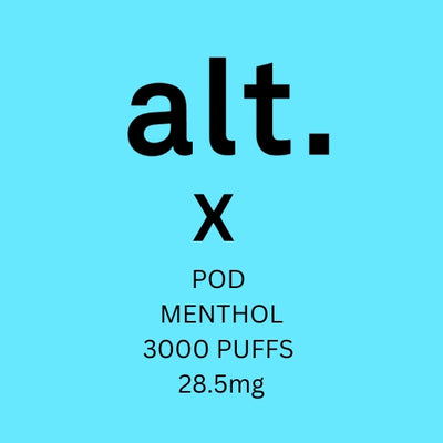 Alt X Pods & Device 3000 Puffs 28.5mg