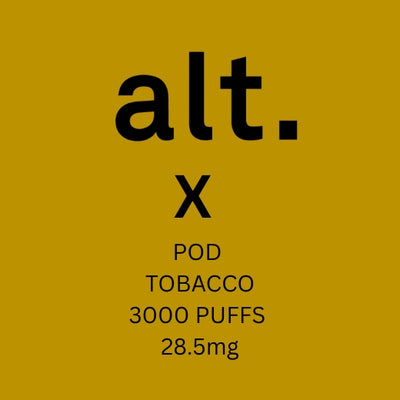 Alt X Pods & Device 3000 Puffs 28.5mg