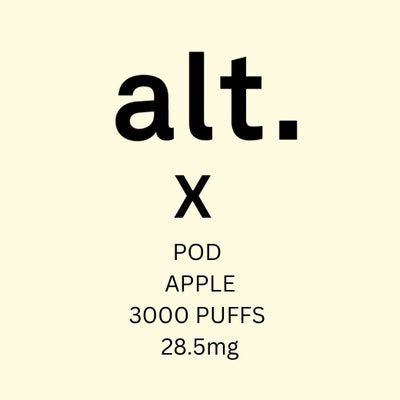 Alt X Pods & Device 3000 Puffs 28.5mg
